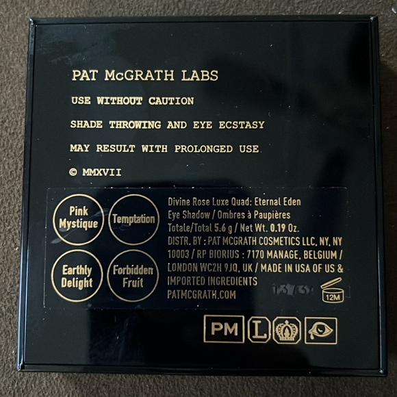 Pat McGrath Labs Divine Rose Luxe Quad: Eternal Eden Brand New!!! - Picture 4 of 5